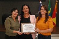 Vereadora Cida Sicuto homenageia empresárias com Moção de Congratulações