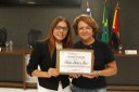 Vereadora Elisa Gomes homenageia Elaine Bosi com Moção de Congratulações
