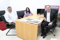 Vereadora Ilmarli Teixeira se reúne com Deputado Estadual Valdir Barranco durante visita na capital Cuiabá