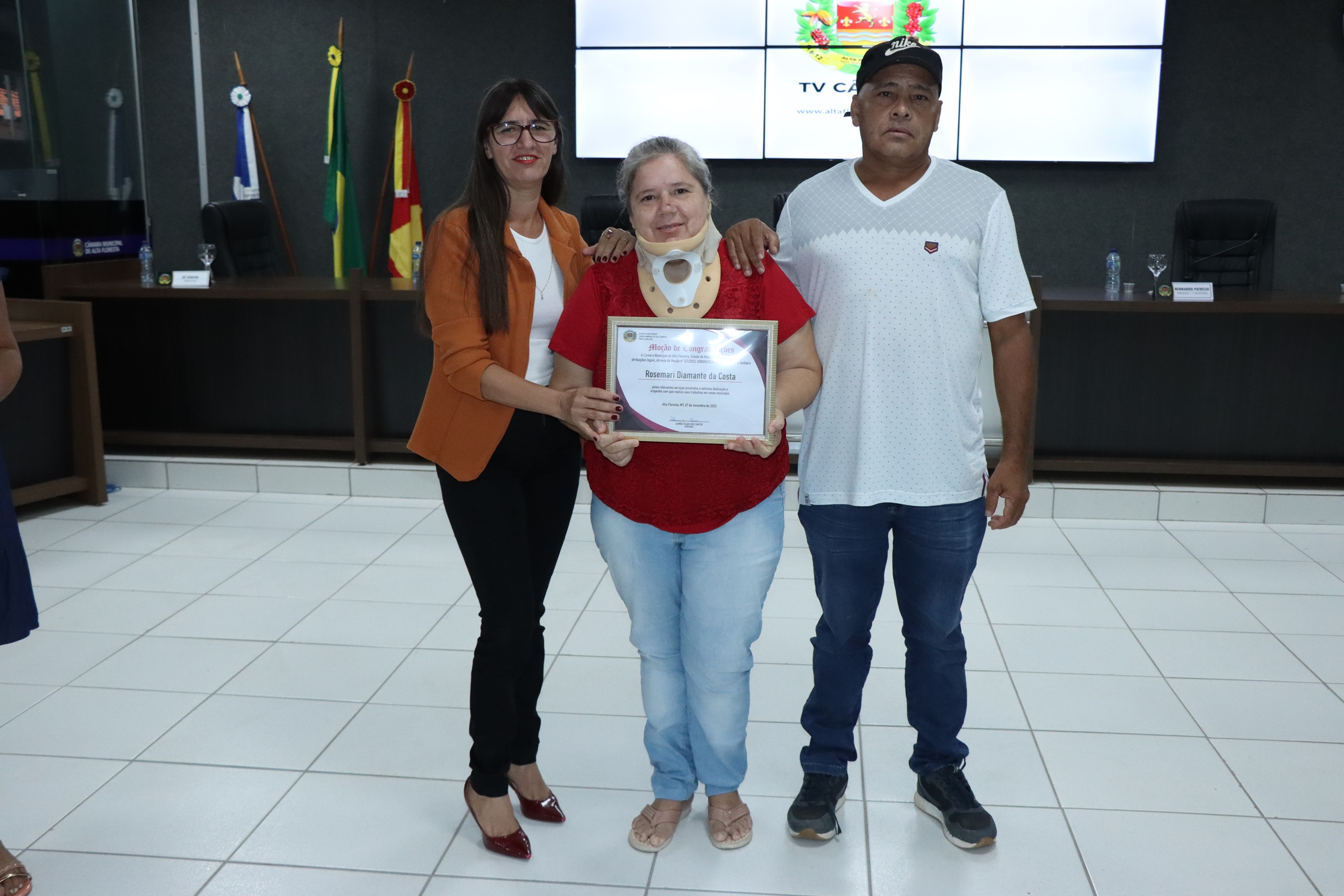 Vereadora Leonice Klaus homenageia pioneira com Moção de Congratulações