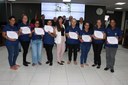Vereadora Leonice Klaus homenageia servidoras da Prefeitura pelo bom desempenho prestado ao município