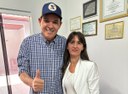 Vereadora Leonice se reúne com deputado Juarez Costa e protocola pedido de emenda