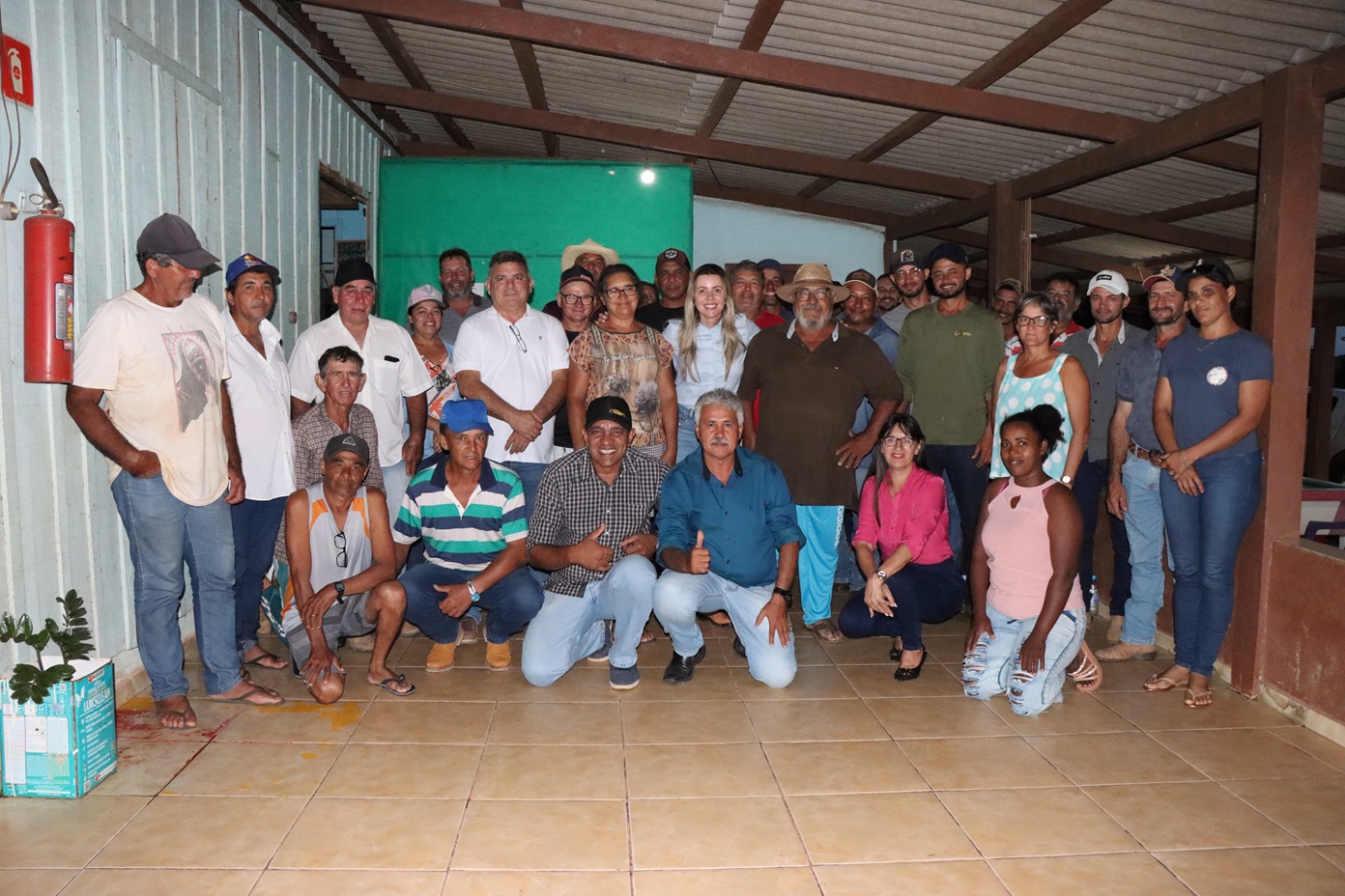 Vereadores acompanha Flavinha, Assessora Especial do Ministério da Agricultura, em visita ao Setor Sul para ouvir demandas de produtores