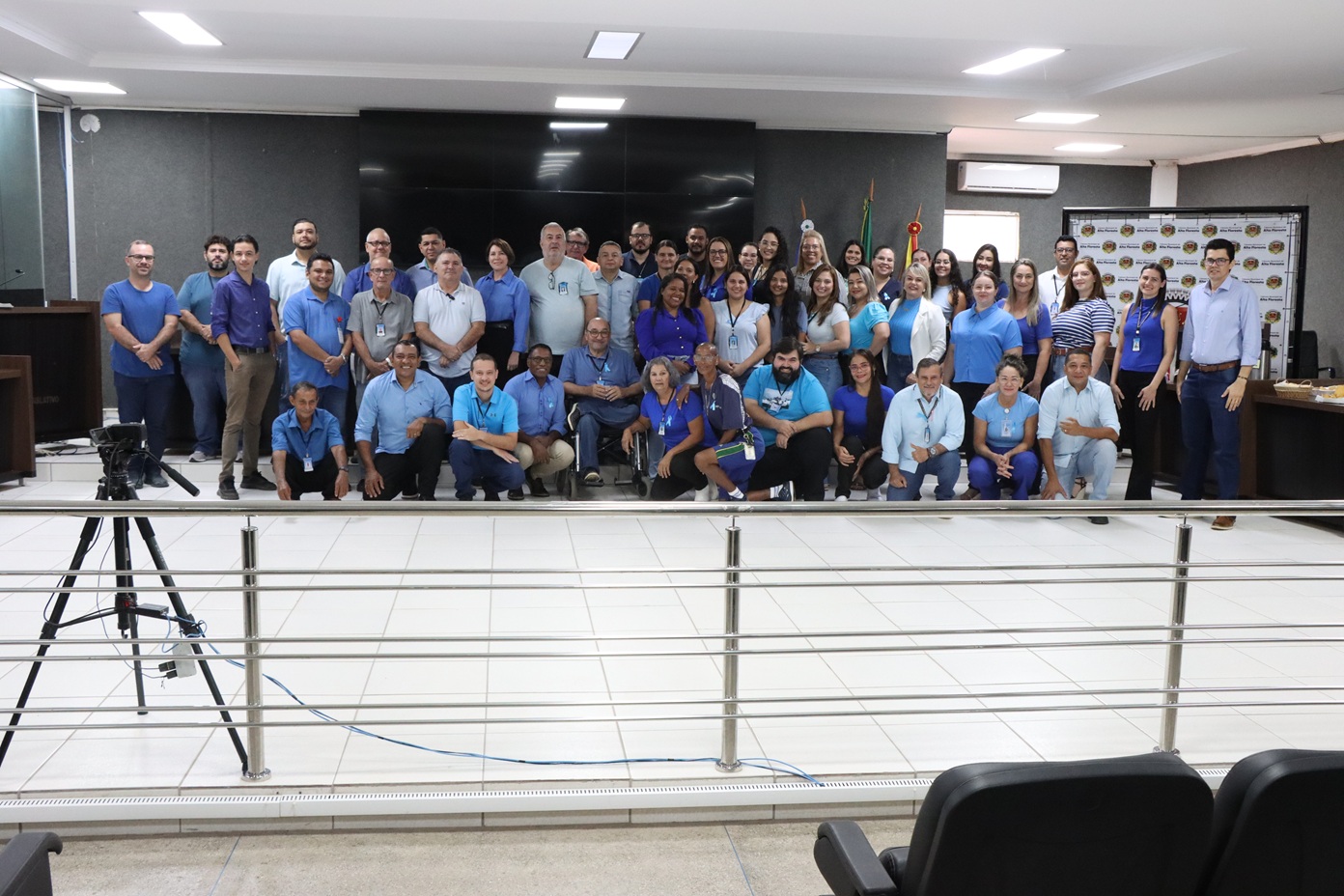 Vereadores e servidores realizam café compartilhado em apoio à Campanha Novembro Azul