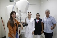 Vereadores Leonice Klaus e Naldo da Pista destacam atendimento da Carreta do Hospital de Amor de Barretos