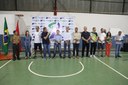 Vereadores participam da abertura da 18ª Copa Intercomercial Futsal