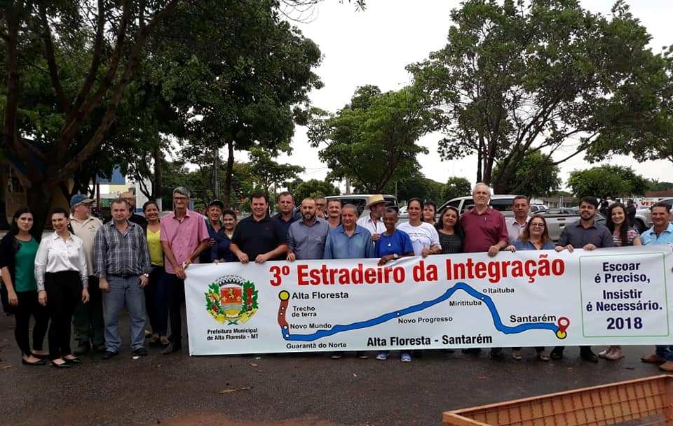 Vereadores participam do 3º Estradeiro da Integração
