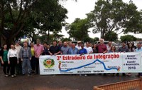 Vereadores participam do 3º Estradeiro da Integração