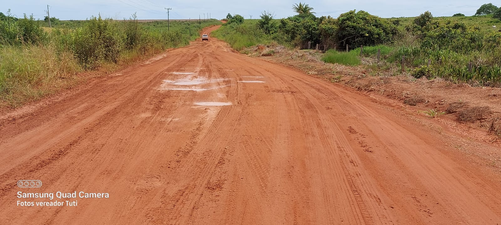Vereadores percorrem MT-010 e buscam junto ao Executivo recuperação de pontos críticos