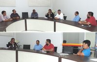 Vereadores se reúnem com a secretária de Educação