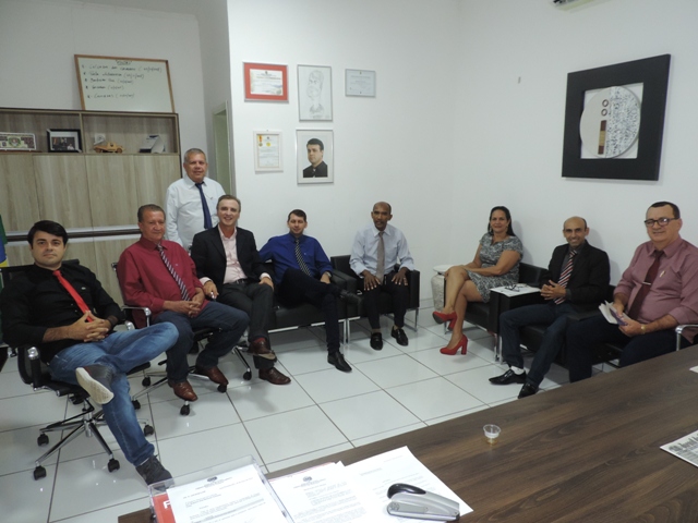 Vereadores se reúnem com o deputado Ademir Brunetto 