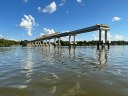 Vereadores Tuti e Ailton fiscalizam construção de ponte sobre Rio Teles Pires