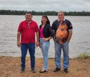 Vereadores Tuti, Leonice e Ailton visitam obras do Governo que impactarão o desenvolvimento de Alta Floresta e região