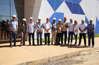 Vereadores visitam obra do novo Hospital Regional