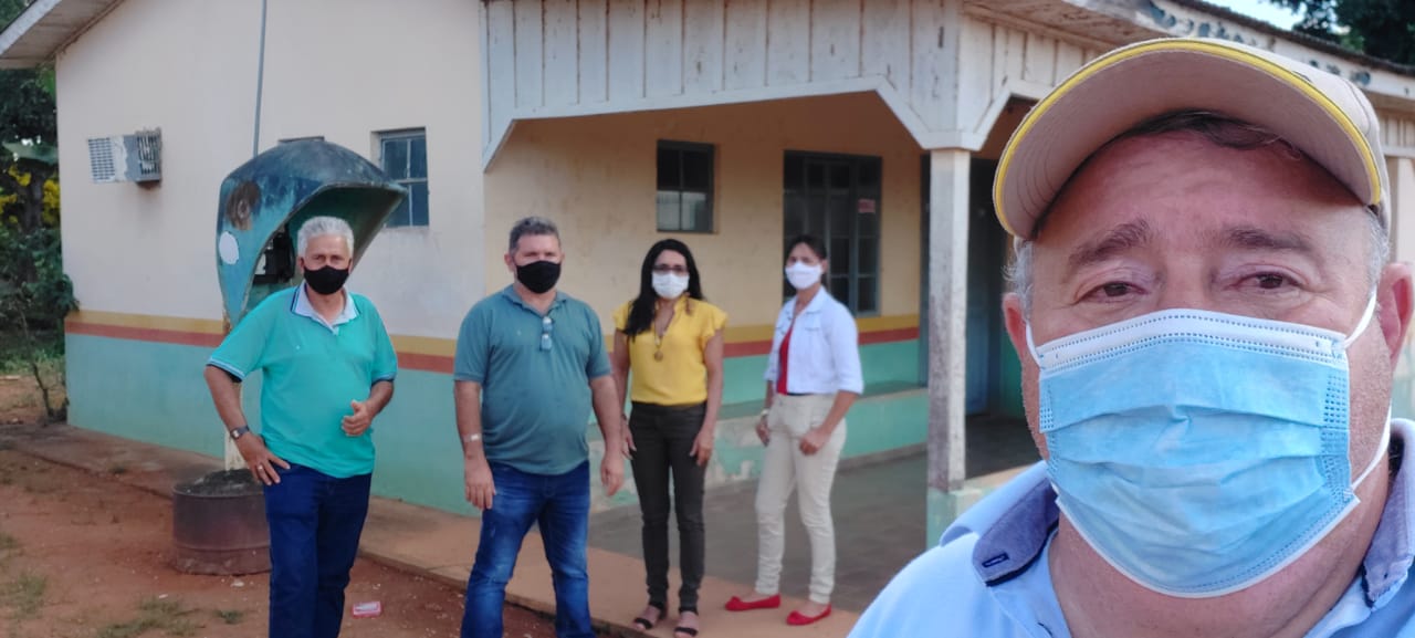 Vereadores visitam Posto de Saúde da Comunidade Santa Lúcia