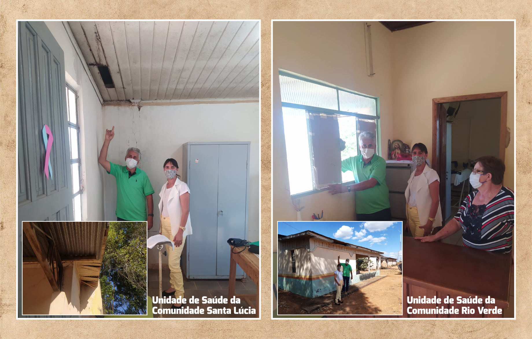 Vereadores visitam unidades de saúde do Setor Sul