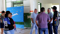 Vereadores vistoriam Escola Aloizio de Azevedo na Comunidade Rio Verde